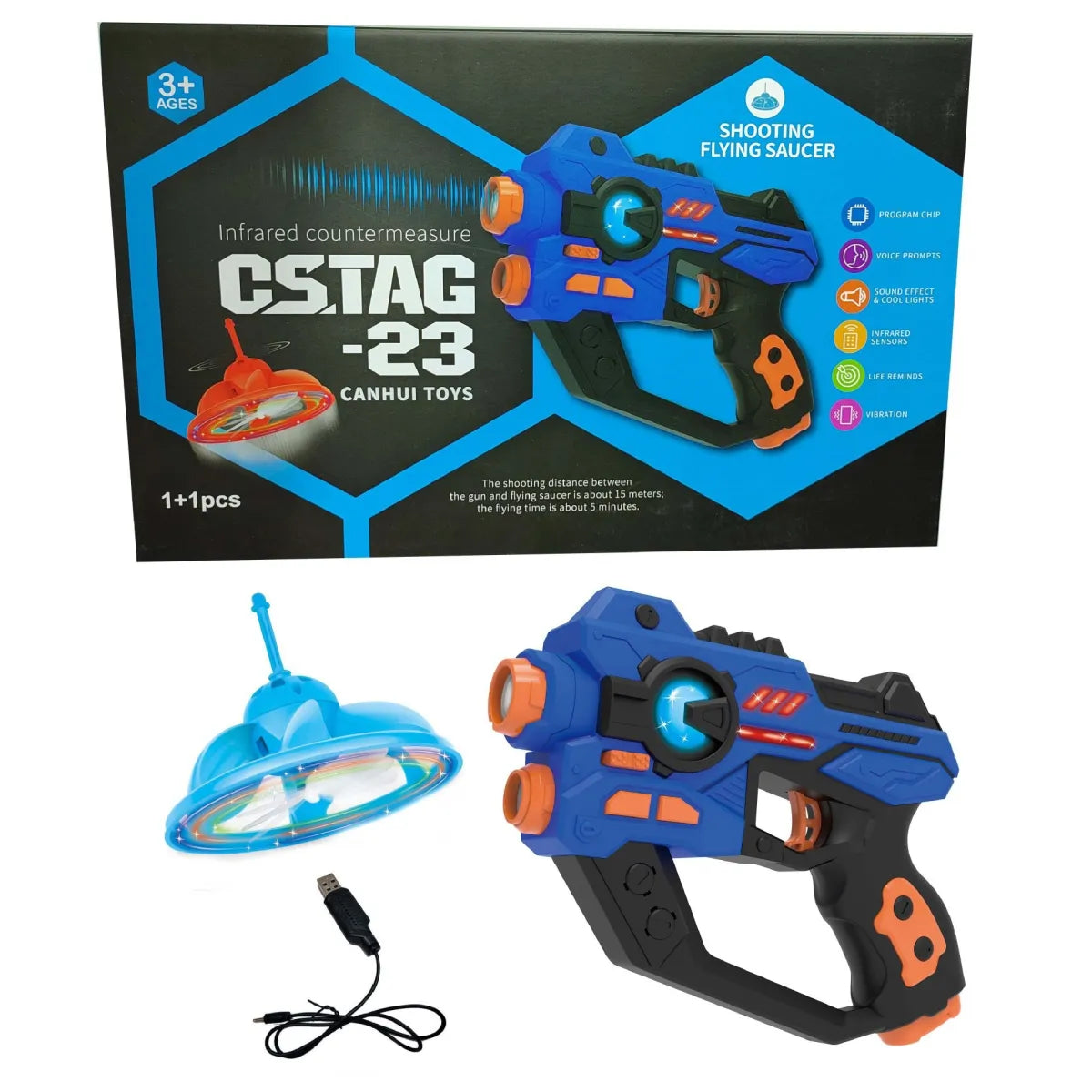 Real CS Weapon Equipment Multi-player Battle Infrared Laser Gun